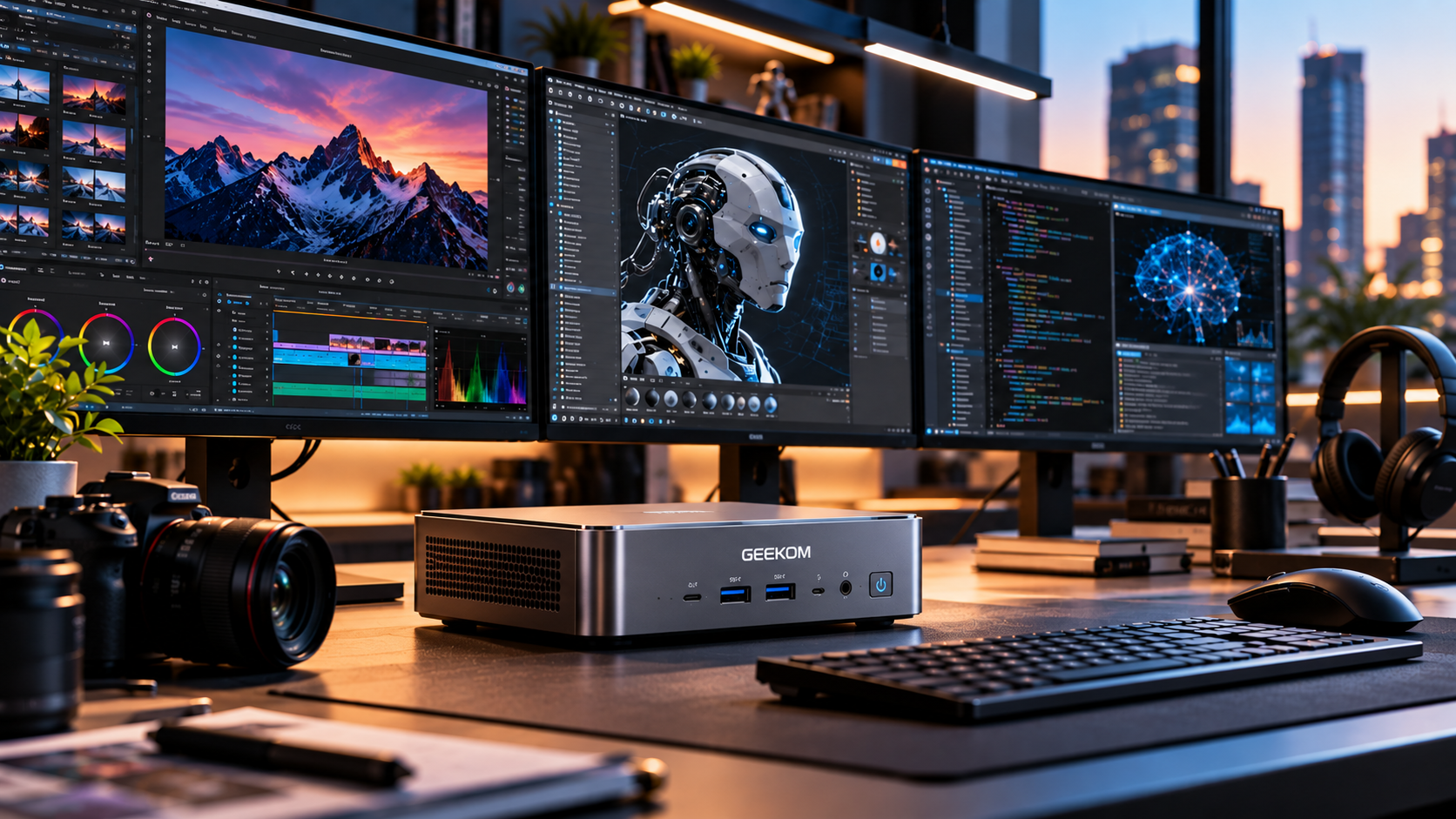 GEEKOM AI & High-Performance Mini PCs